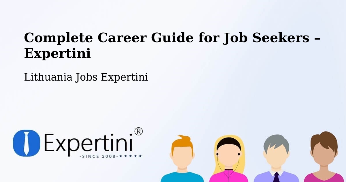Career Guide for Job Seekers – Kalvarija - Kalvarija, Lithuania Jobs Expertini