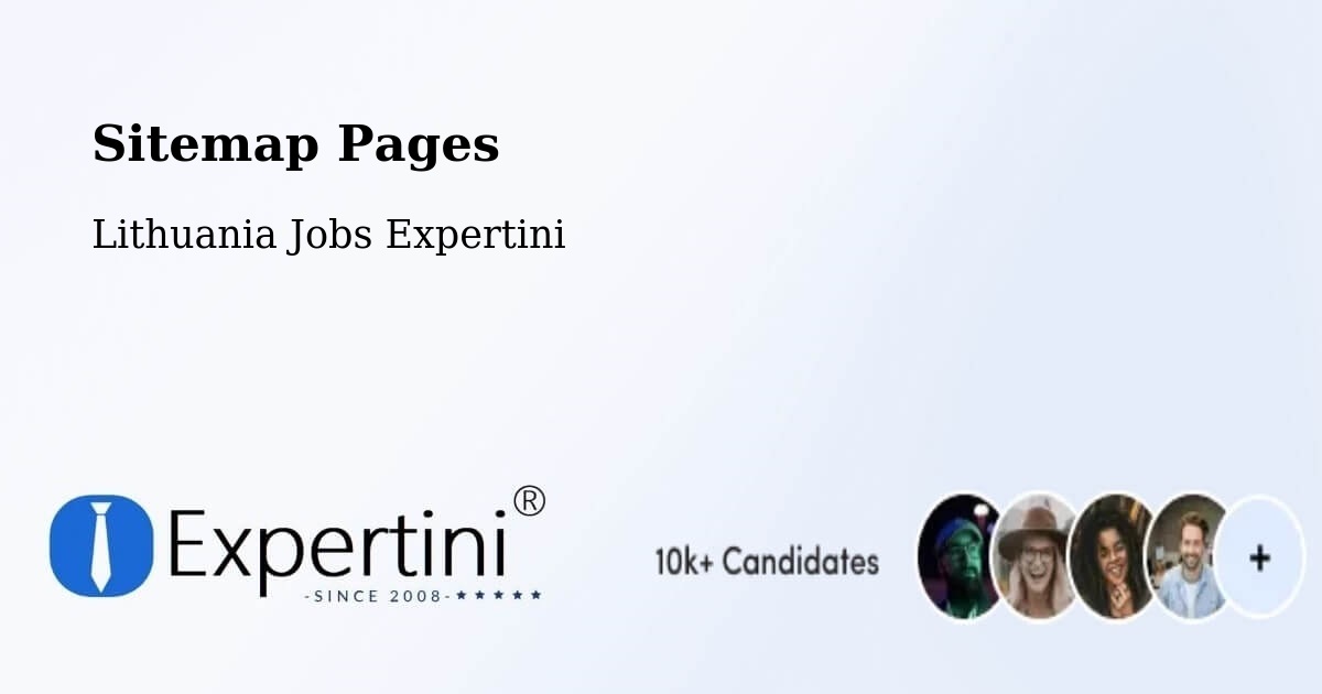 Sitemap Pages - Kalvarija - Lithuania Jobs Expertini