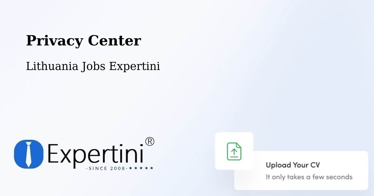 Privacy Policy – Kalvarija - Lithuania Jobs Expertini