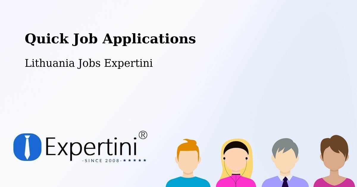 Quick Apply Feature – Kalvarija - Lithuania Jobs Expertini