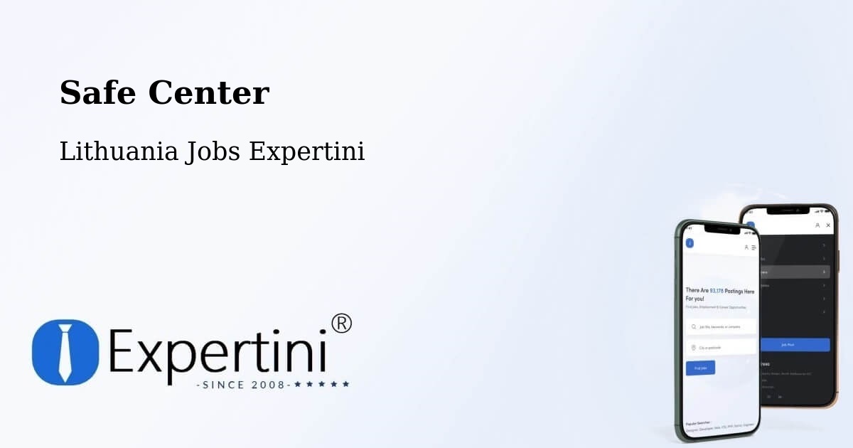 Safety Center – Kalvarija - Lithuania Jobs Expertini