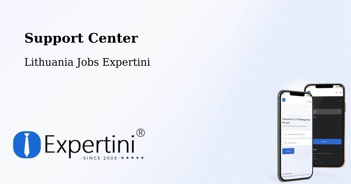 Support Services – Kalvarija - Lithuania Jobs Expertini