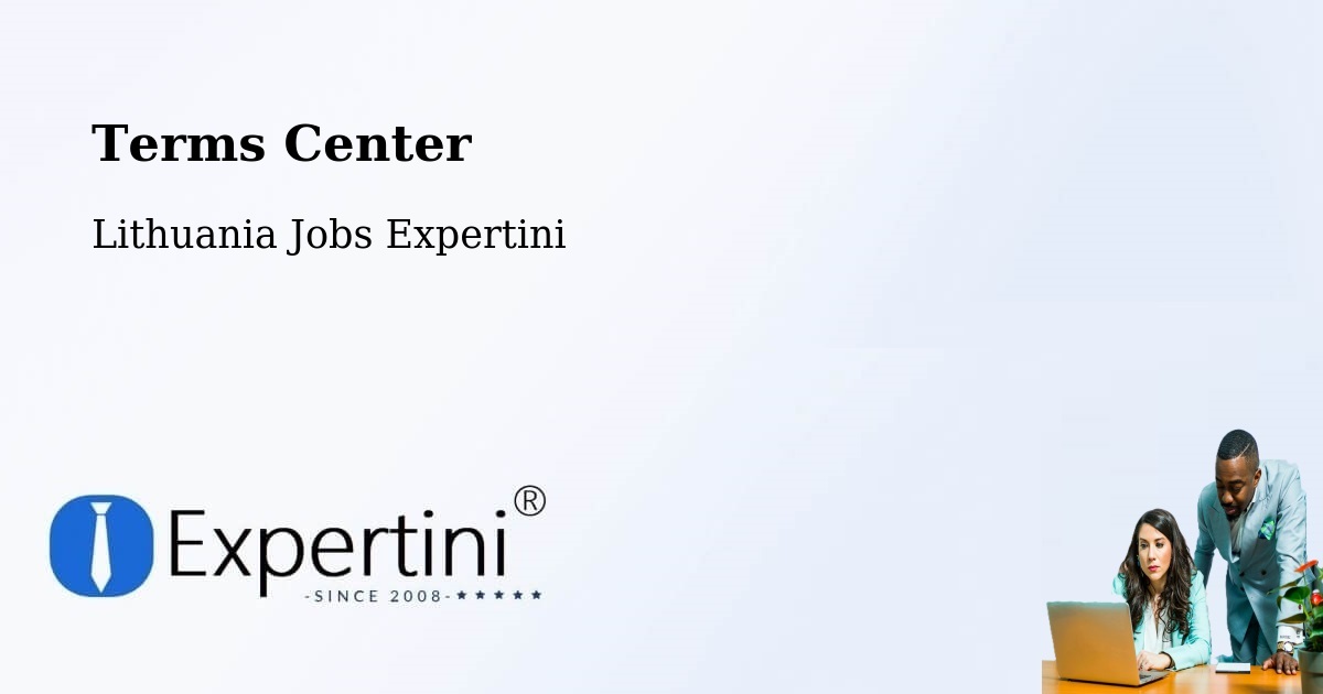 Terms of Service – Kalvarija - Lithuania Jobs Expertini